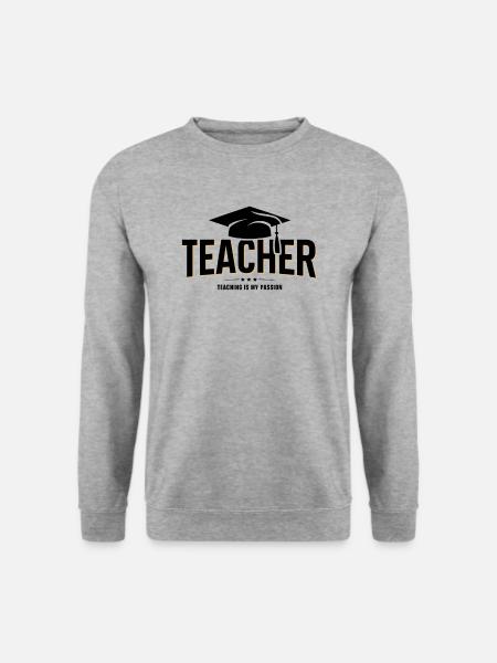 Profession d’enseignant d’école d’enseignement - Sweat-shirt Unisexe - gris chiné