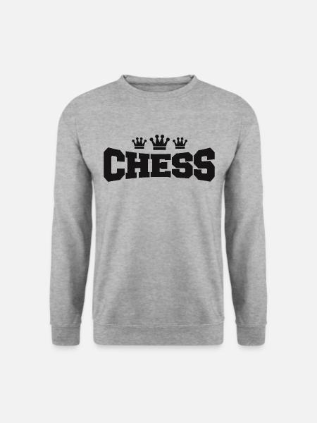 Chess Chess Saying Quote - Unisex Sweatshirt - salt & pepper