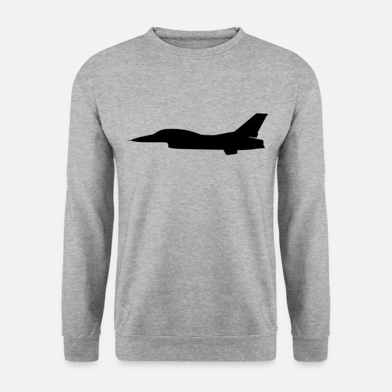 Plane - Unisex Sweatshirt - salt & pepper