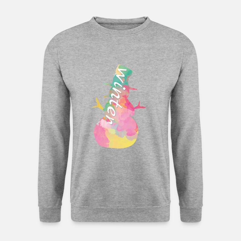 Snowman - Unisex Sweatshirt - salt & pepper