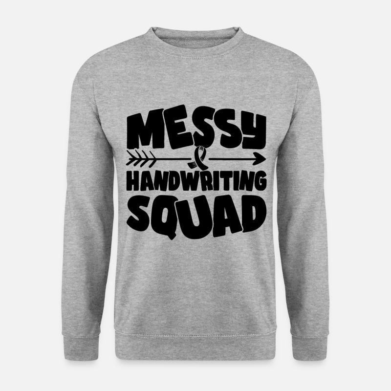 Dyslexic - Unisex Sweatshirt - salt & pepper