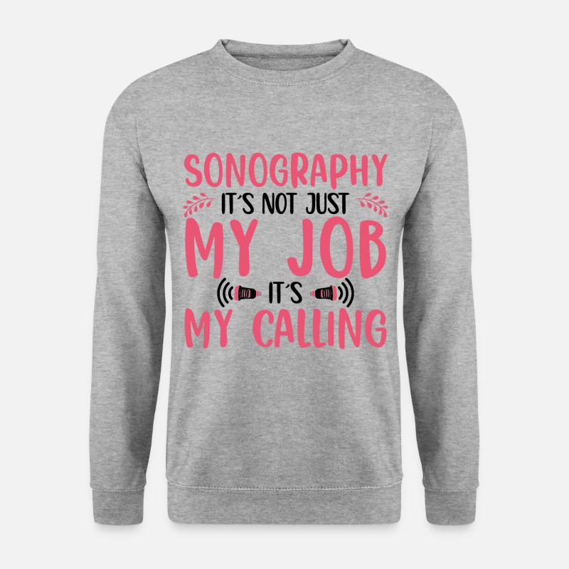 Sonography - Unisex Sweatshirt - salt & pepper