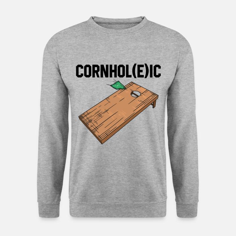 Cornhole - Unisex Pullover - Weißgrau meliert