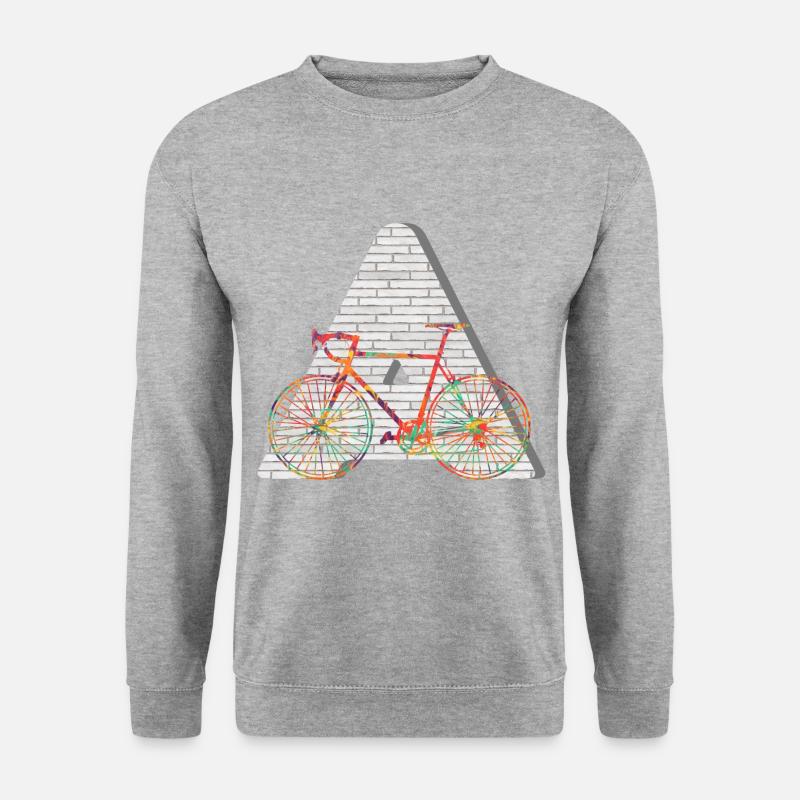 bicycle e 249 a - Unisex Sweatshirt - salt & pepper