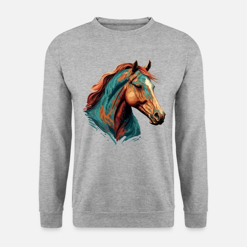 Mare Head - Unisex Sweatshirt - salt & pepper