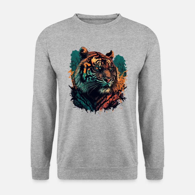 Be A Tiger - Unisex Sweatshirt - salt & pepper