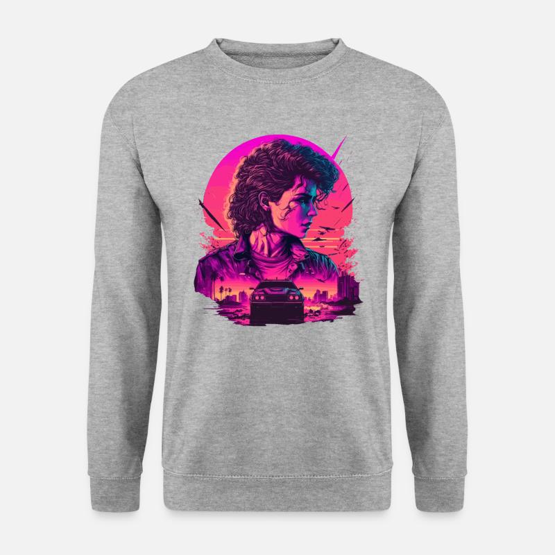 80s - Unisex Sweatshirt - salt & pepper