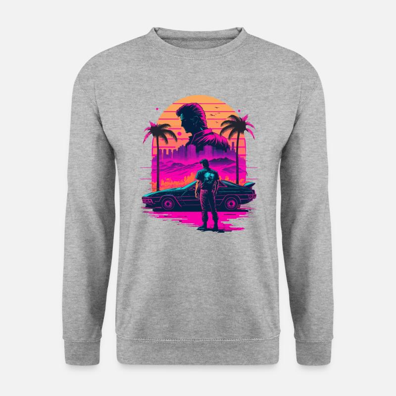 Retro Vaperwave - Unisex Sweatshirt - salt & pepper