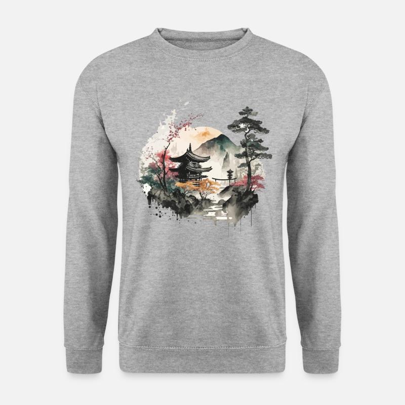 Sakura - Unisex Sweatshirt - salt & pepper