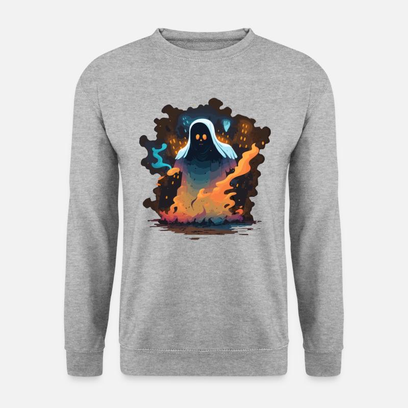 Halloween Ghost - Unisex Sweatshirt - salt & pepper