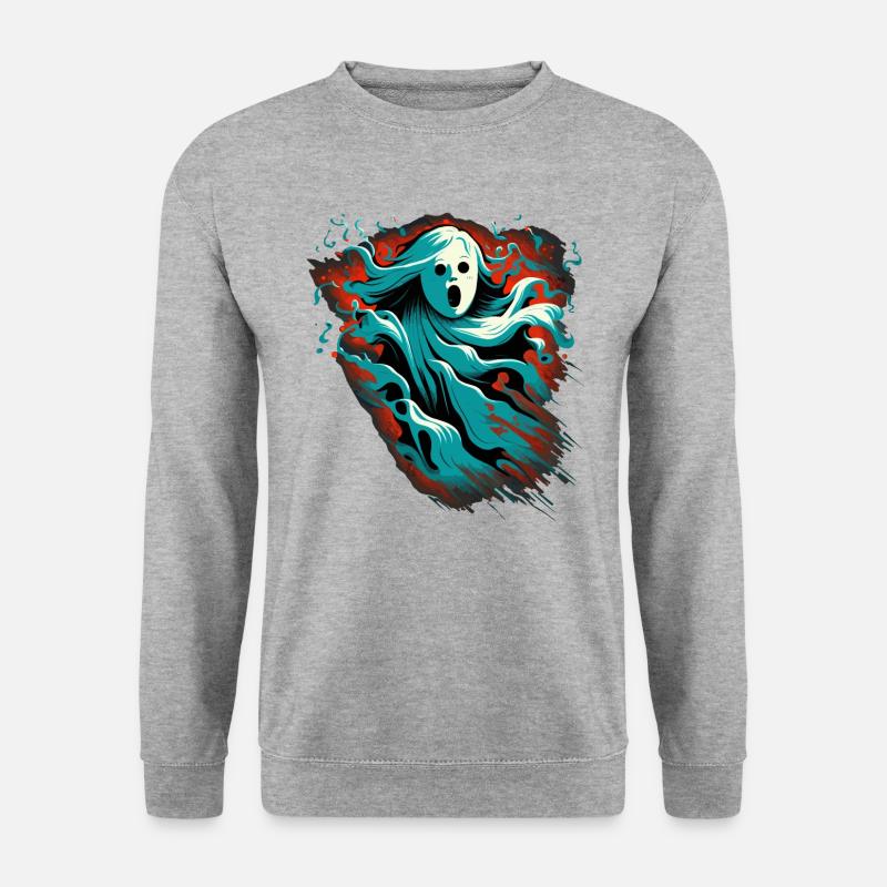 Lady Ghost - Unisex Sweatshirt - salt & pepper