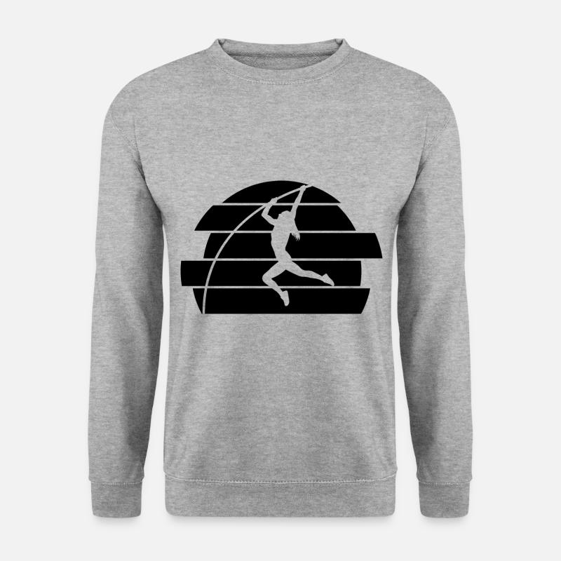 Pole vaulting - Unisex Sweatshirt - salt & pepper