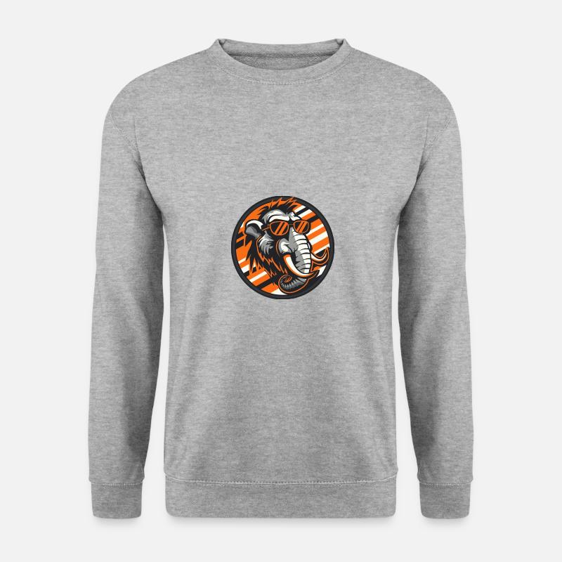 Mammut Comic Cool Sommer - Unisex Pullover - Weißgrau meliert