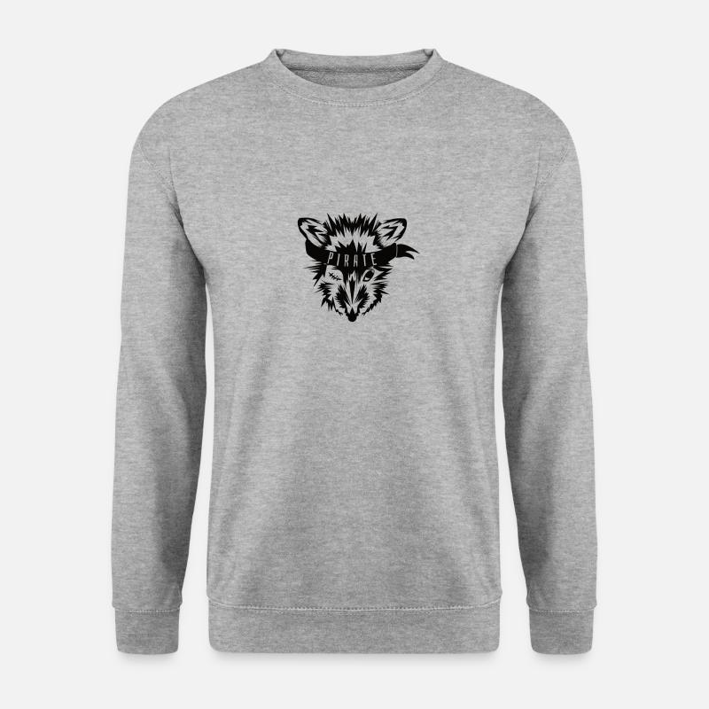 Fox pirate - Unisex Sweatshirt - salt & pepper