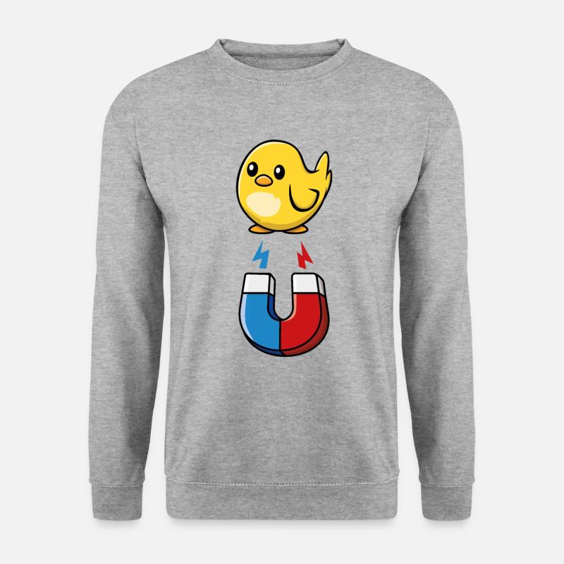 Chick Magnet - Unisex Sweatshirt - salt & pepper