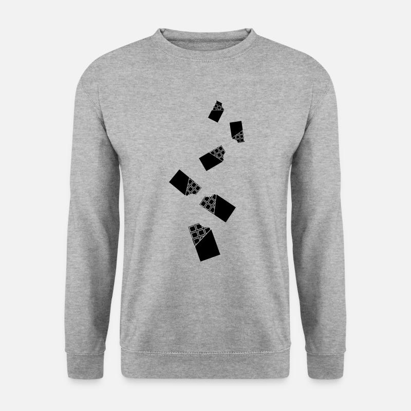 Chocolate Icon Icon - Unisex Sweatshirt - salt & pepper