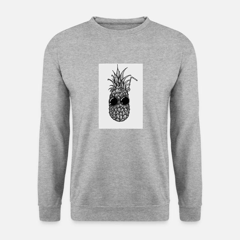 Pineapple Juice - Unisex Pullover - Weißgrau meliert
