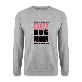 Hund Dog - Unisex Sweatshirt - salt & pepper - Front - Alina (178cm) & Michal (187cm)