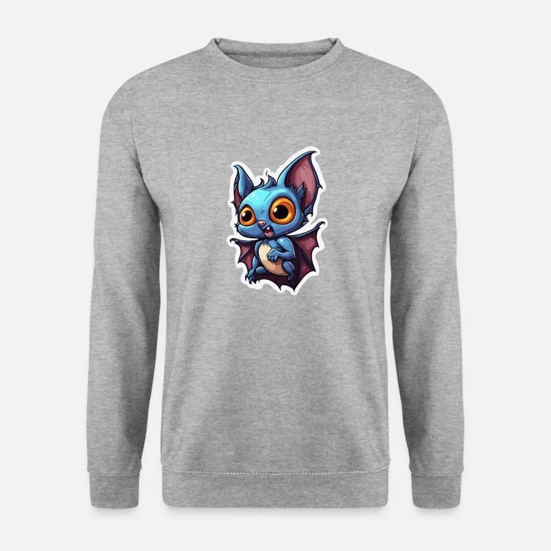Bat / Vampire / Dracula / Animal / Halloween - Unisex Sweatshirt - salt & pepper