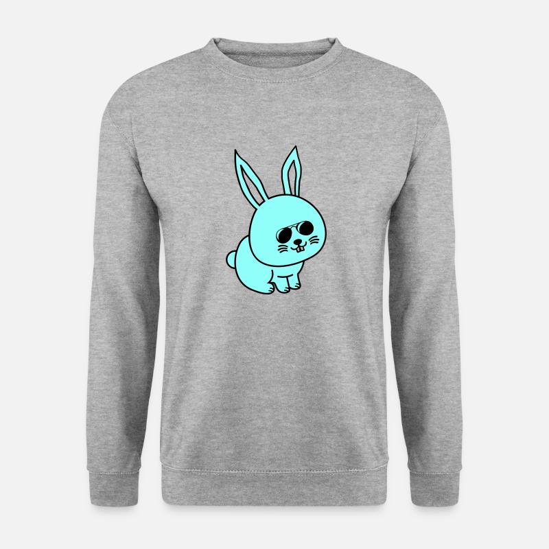 Bunny Comic Cool - Unisex Sweatshirt - salt & pepper