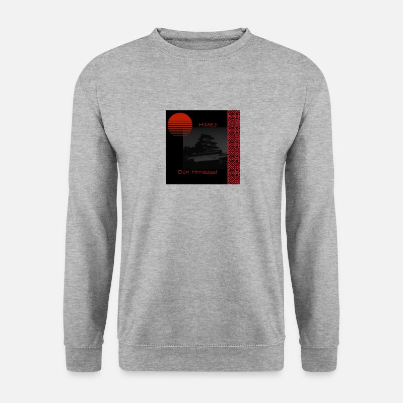 dUNhIMEJI - Sweat-shirt Unisexe - gris chiné