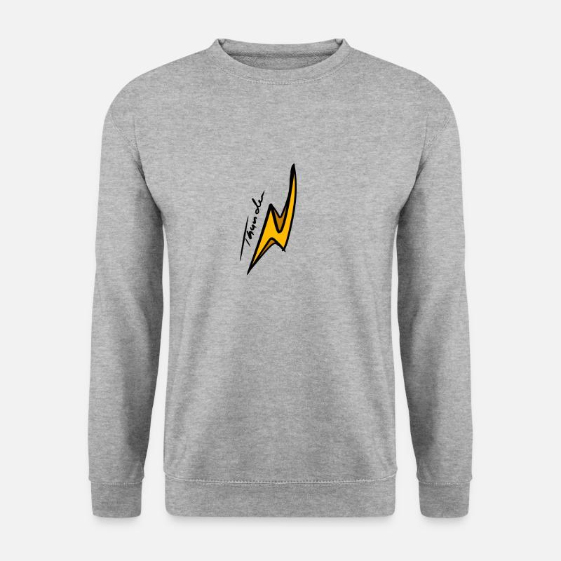 Thunder - Lightning - Unisex Sweatshirt - salt & pepper