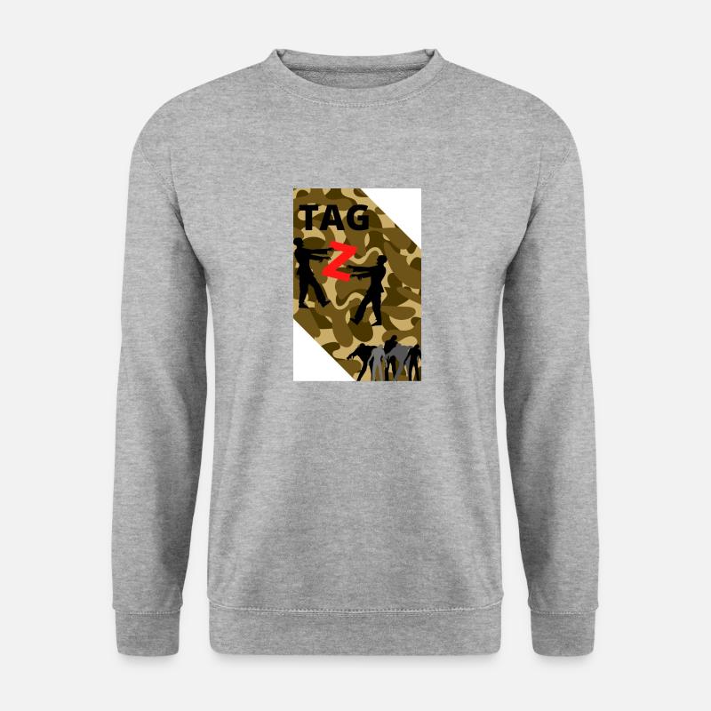 TagZ aka DayZ - Unisex Pullover - Weißgrau meliert