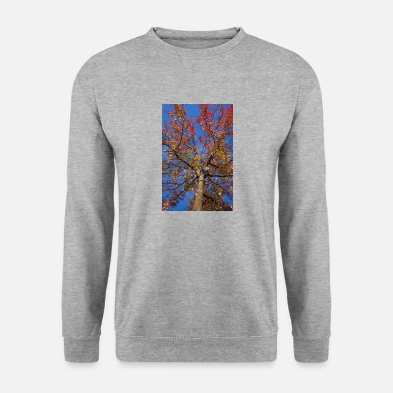Ahorn - Unisex Pullover - Weißgrau meliert