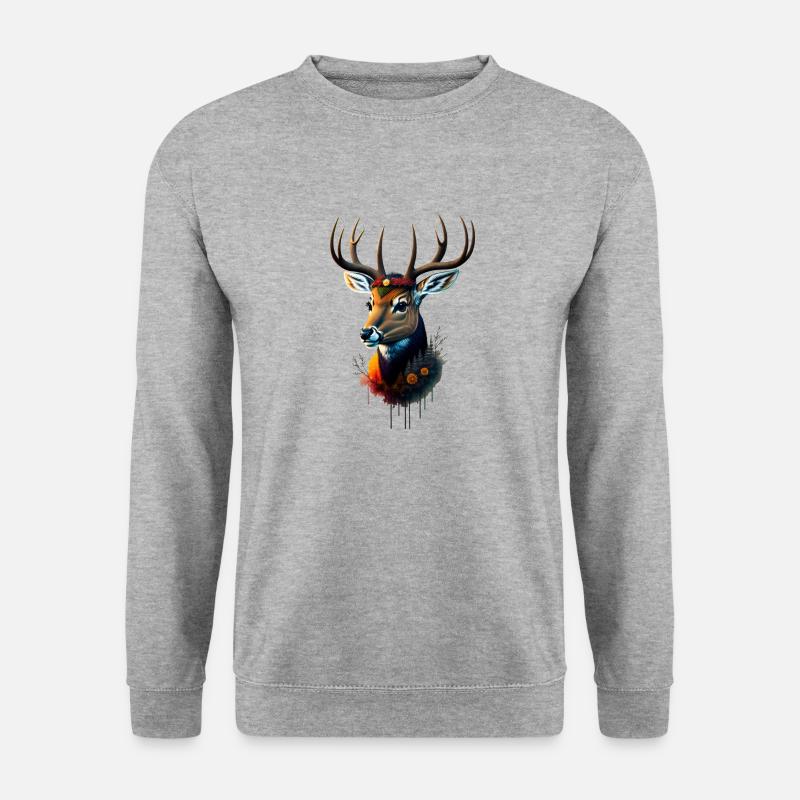 Deer - Unisex Sweatshirt - salt & pepper