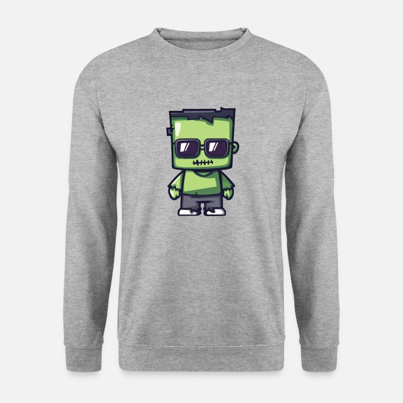 Zombie Halloween Cool - Unisex Sweatshirt - salt & pepper