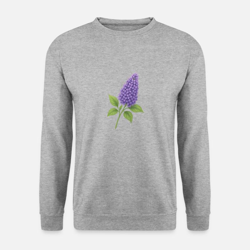 Lilac blossom – delicate spring splendour - Unisex Sweatshirt - salt & pepper