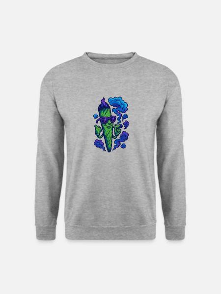 Joint Venture - Unisex Pullover - Weißgrau meliert