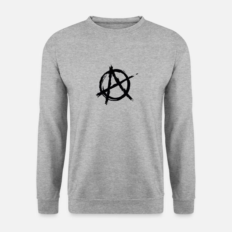 Anarchy A - Unisex Sweatshirt - salt & pepper