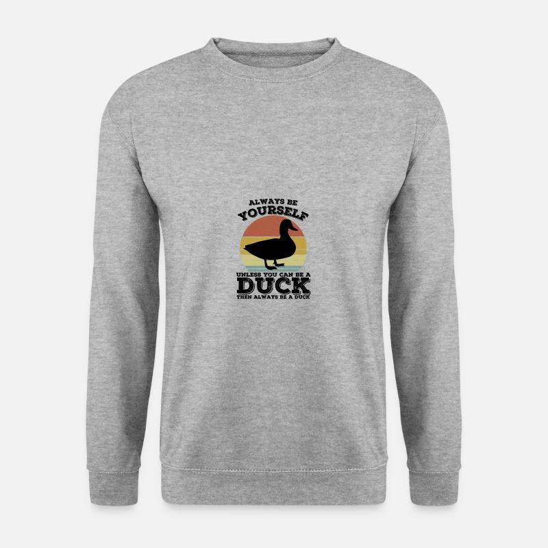 Duck - Unisex Sweatshirt - salt & pepper