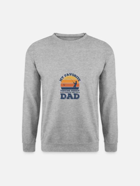 Angling - Unisex Sweatshirt - salt & pepper