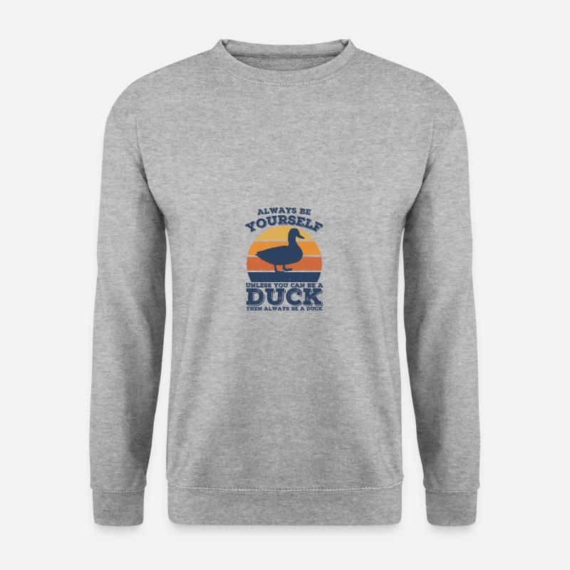Duck - Unisex Sweatshirt - salt & pepper