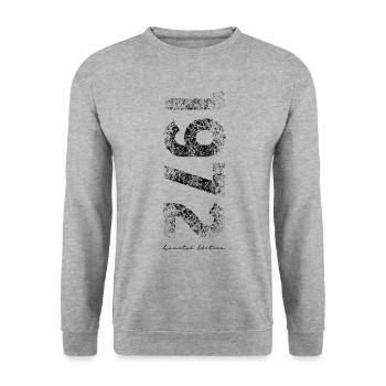 Limited Edition 1972 - Unisex Sweatshirt - salt & pepper - Front - Alina (178cm) & Michal (187cm)
