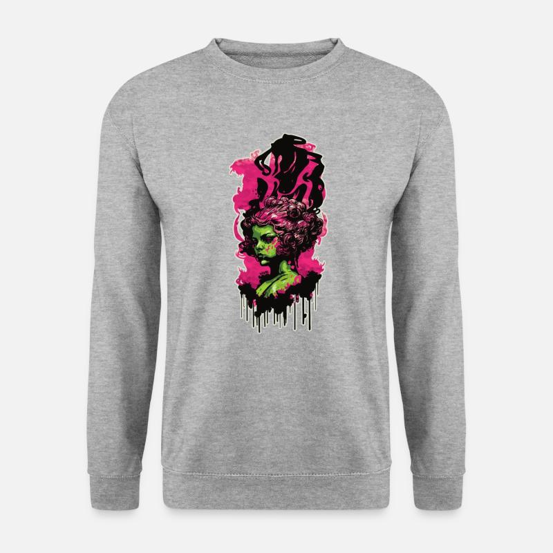 Neon Graffiti - Unisex Sweatshirt - salt & pepper