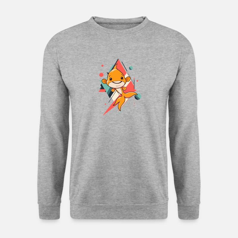 Fish Fish Fish - Unisex Sweatshirt - salt & pepper