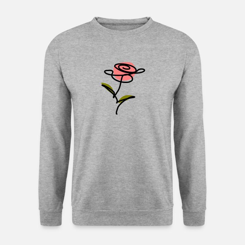 Muttertags Geschenk Mutter Muttertag Geschenkidee  - Unisex Pullover - Weißgrau meliert
