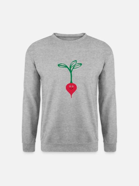 Radis - Sweat-shirt Unisexe - gris chiné