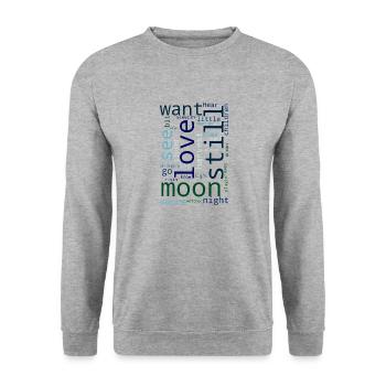 Harvest Moon - Sweat-shirt Unisexe - gris chiné - Devant - Alina (178cm) & Michal (187cm)