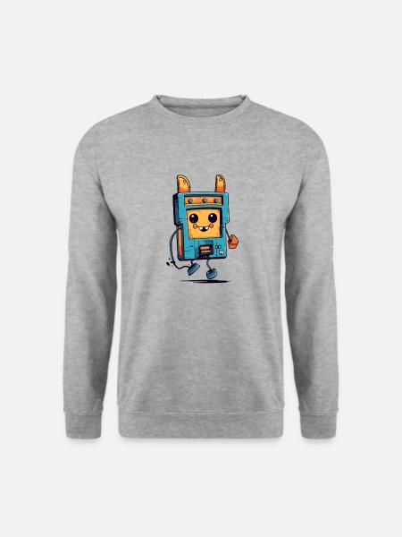 Jim the Walkman - Unisex Sweatshirt - salt & pepper