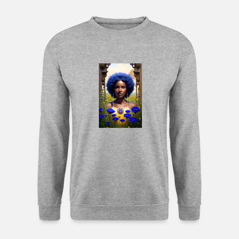 Cornflower - Unisex Sweatshirt - salt & pepper