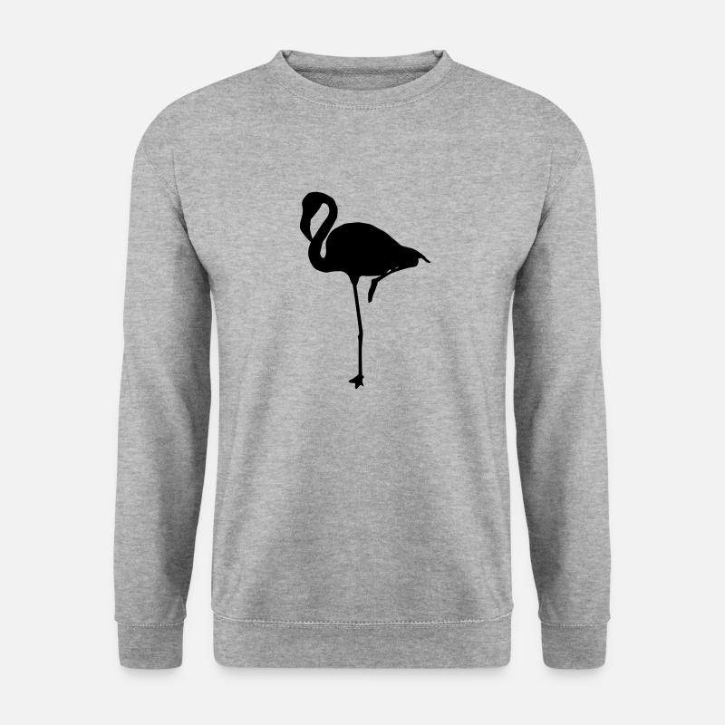 flamingos - Unisex Sweatshirt - salt & pepper