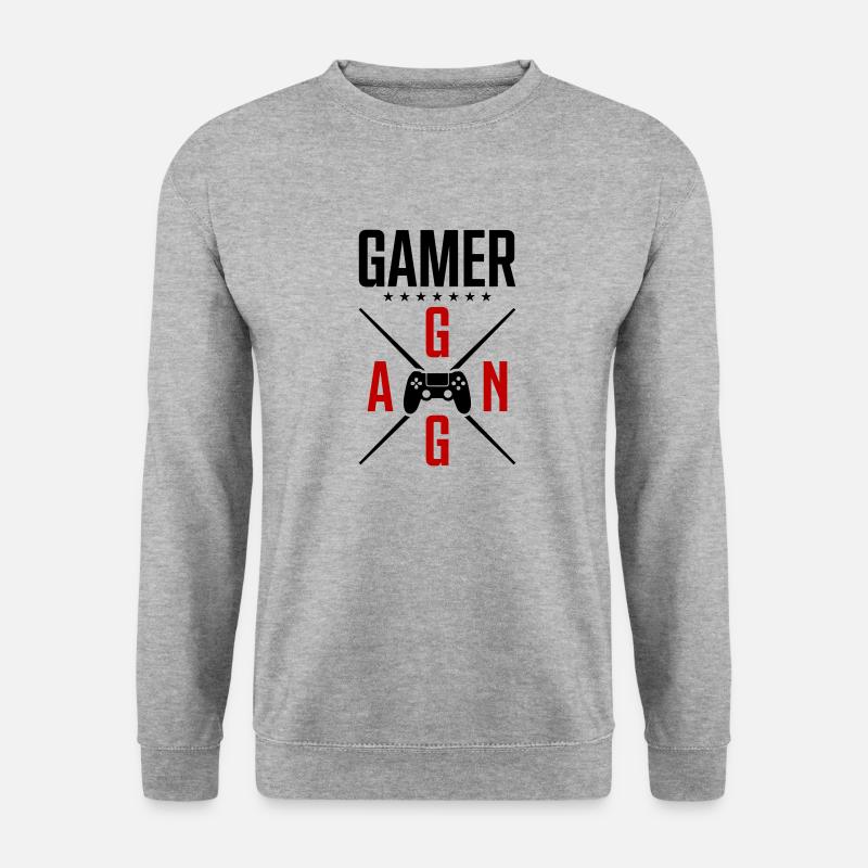 Gamer Game Controller Team - Unisex Sweatshirt - salt & pepper