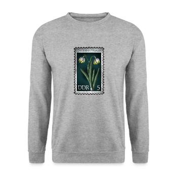 Stamp Märzenbecher - Sweat-shirt Unisexe - gris chiné - Devant - Alina (178cm) & Michal (187cm)