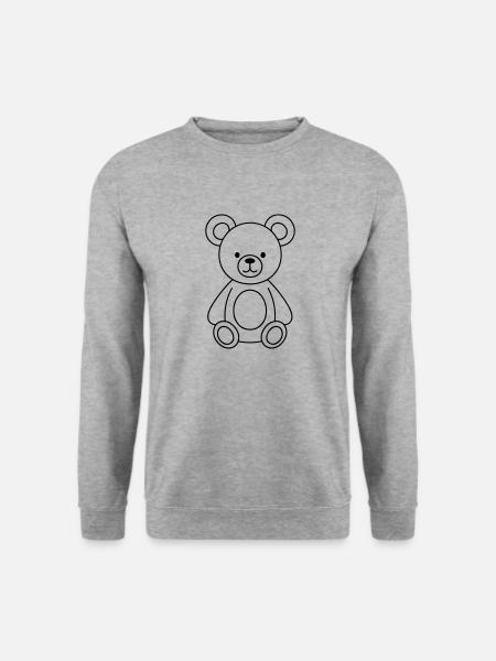 Teddy Bear - Unisex Sweatshirt - salt & pepper