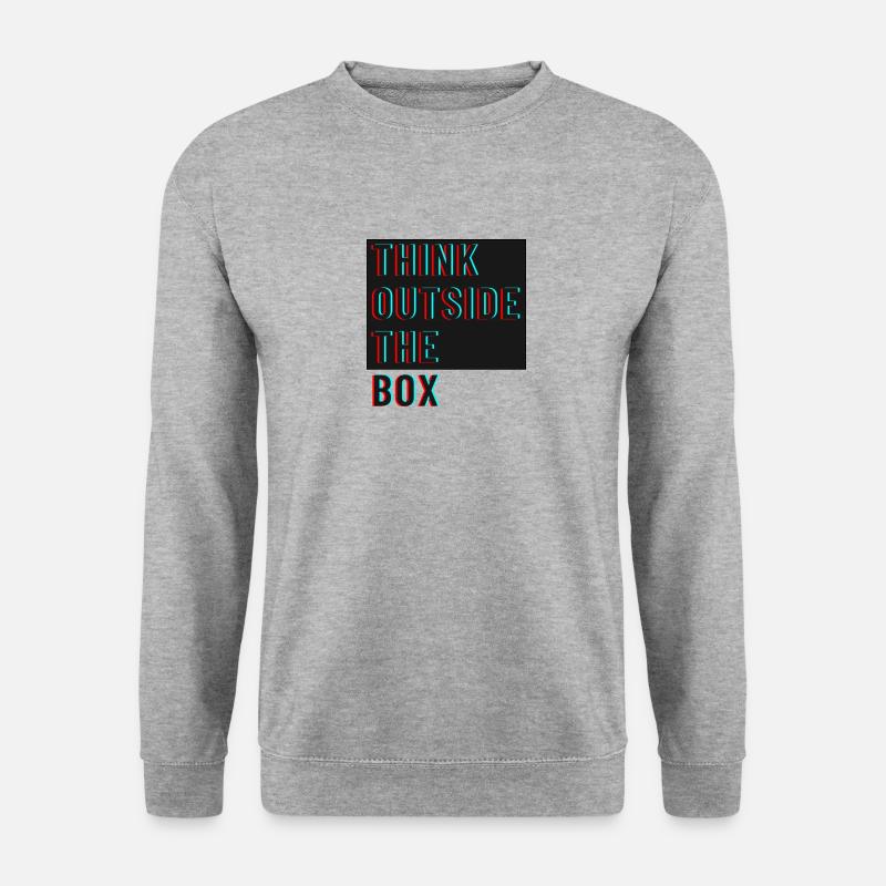Sortez des sentiers battus - Sweat-shirt Unisexe - gris chiné