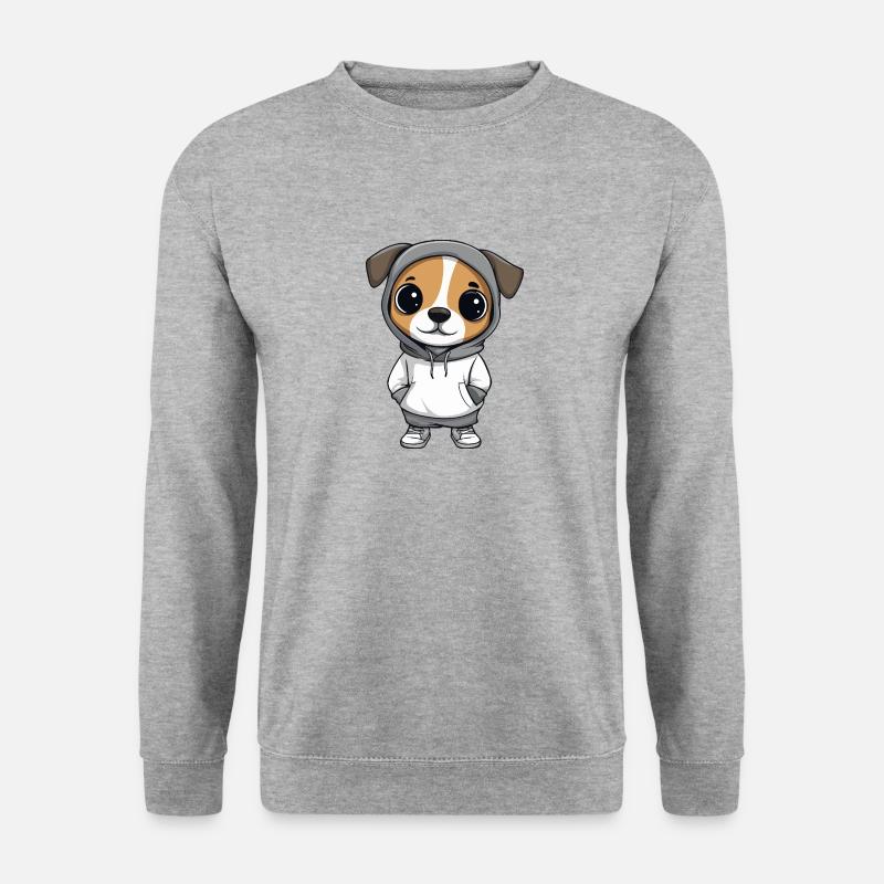 Jack Russell Terrier Dog Funny - Unisex Sweatshirt - salt & pepper